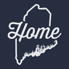 Maine Home T-Shirt NAVY