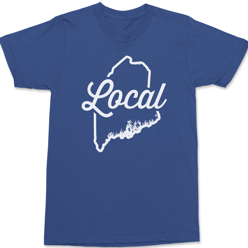 Maine Local T-Shirt BLUE