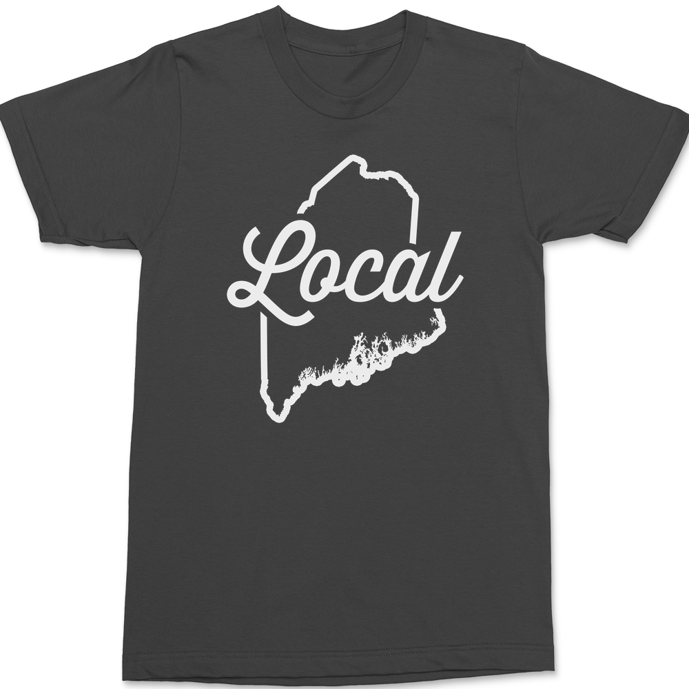 Maine Local T-Shirt CHARCOAL