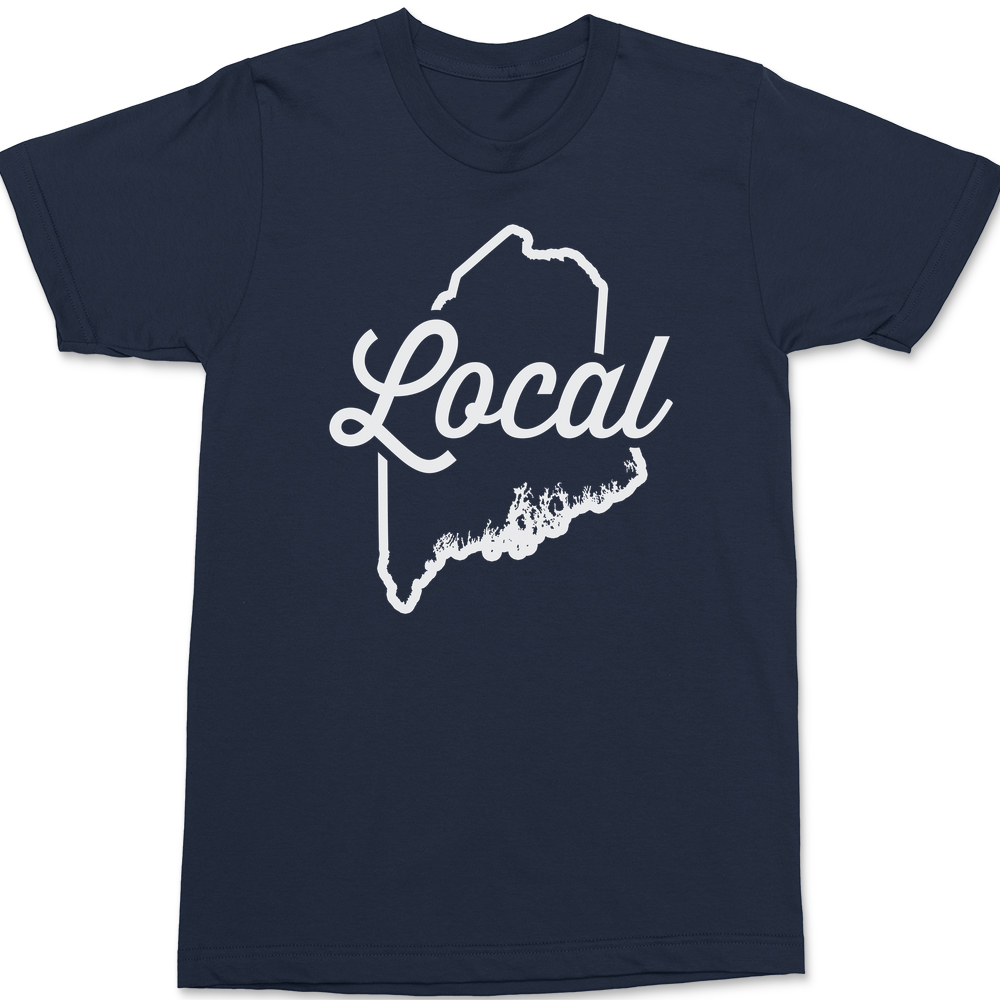 Maine Local T-Shirt NAVY