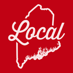 Maine Local T-Shirt RED