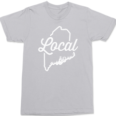 Maine Local T-Shirt SILVER