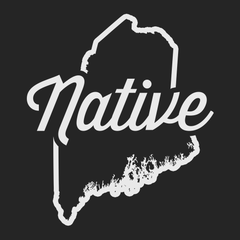 Maine Native T-Shirt BLACK