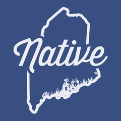 Maine Native T-Shirt BLUE