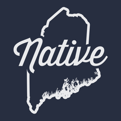 Maine Native T-Shirt NAVY