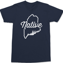 Maine Native T-Shirt NAVY
