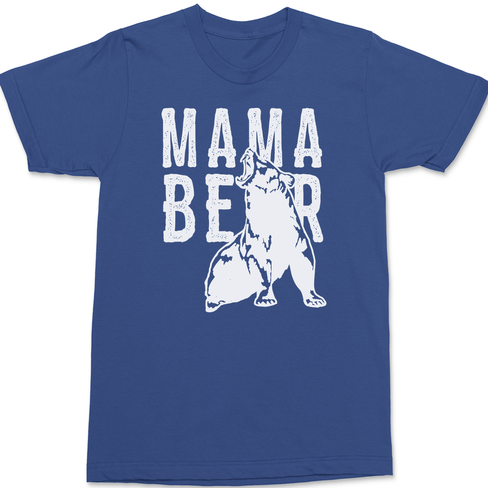 Mama Bear T-Shirt BLUE