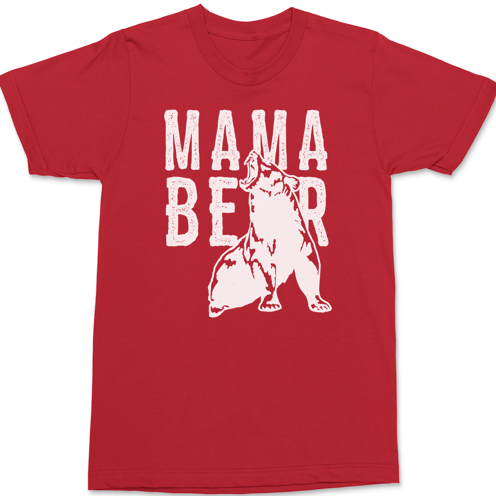 Mama Bear T-Shirt RED