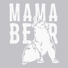 Mama Bear T-Shirt SILVER