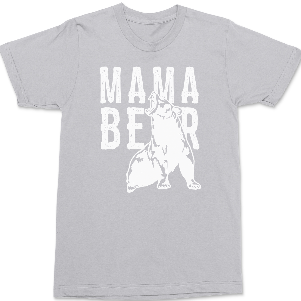 Mama Bear T-Shirt SILVER