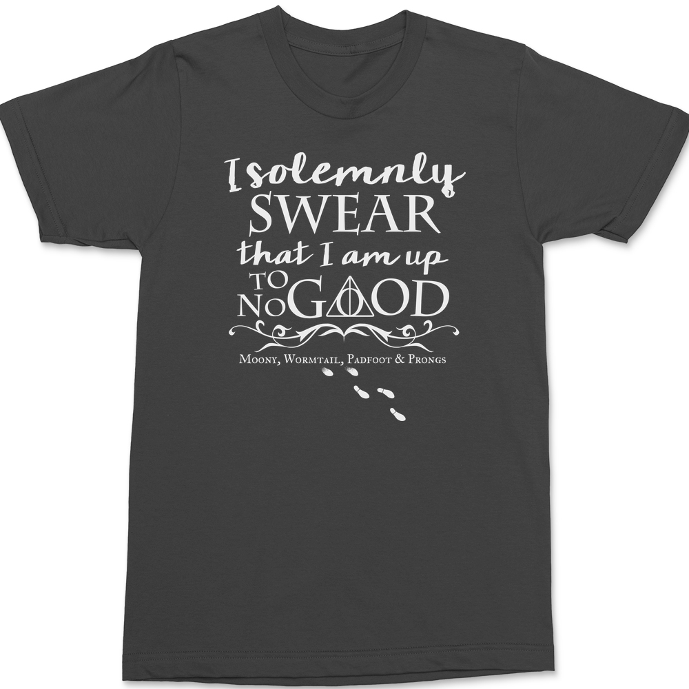 Marauders Map T-Shirt CHARCOAL