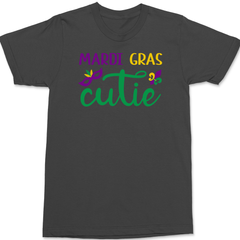 Mardi Gras Cutie T-Shirt CHARCOAL