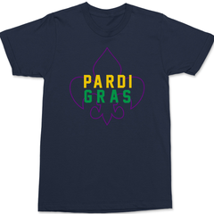 Mardi Gras Pardi Gras T-Shirt NAVY