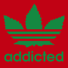 Marijuana Addicted T-Shirt RED