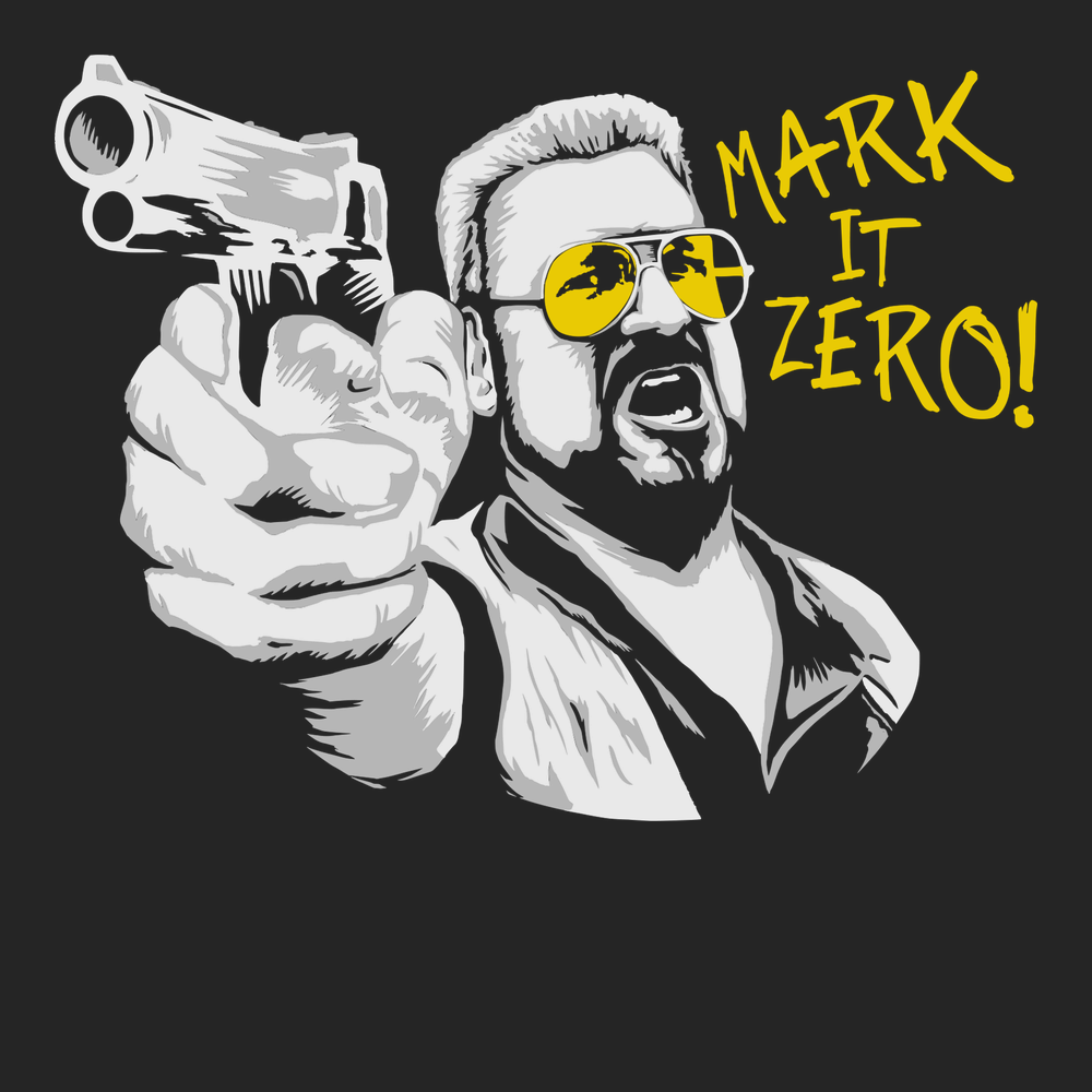 Mark It Zero T-Shirt BLACK