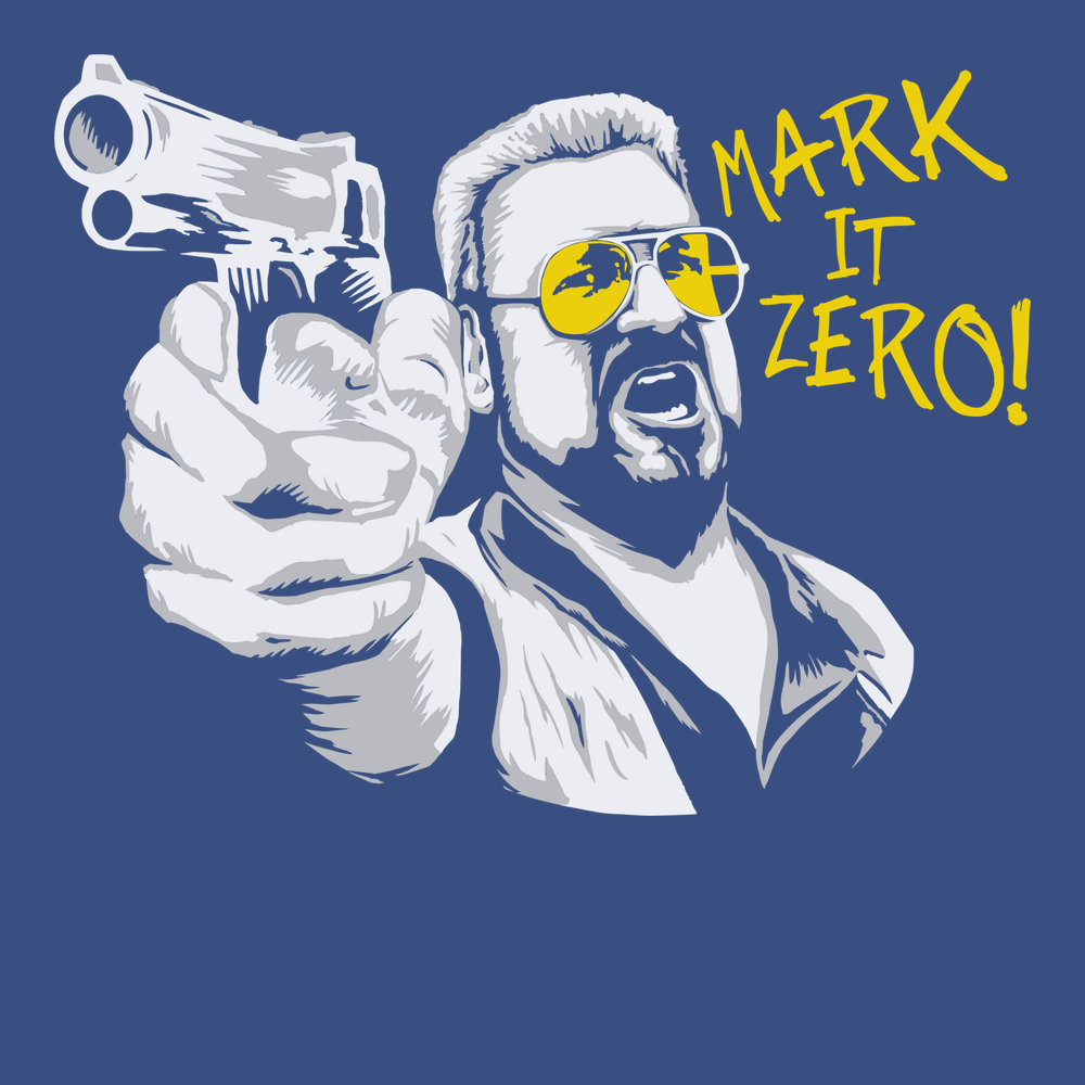 Mark It Zero T-Shirt BLUE