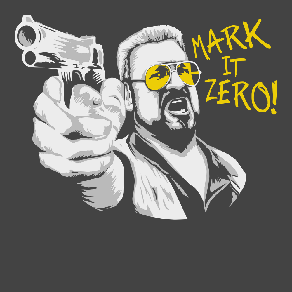 Mark It Zero T-Shirt CHARCOAL