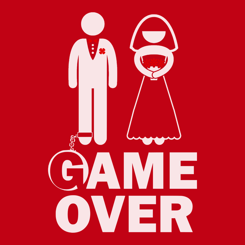 Game Over T-Shirt Unisex | Marriage Mode Game Over T-Shirt Unisex | Marriage Mode