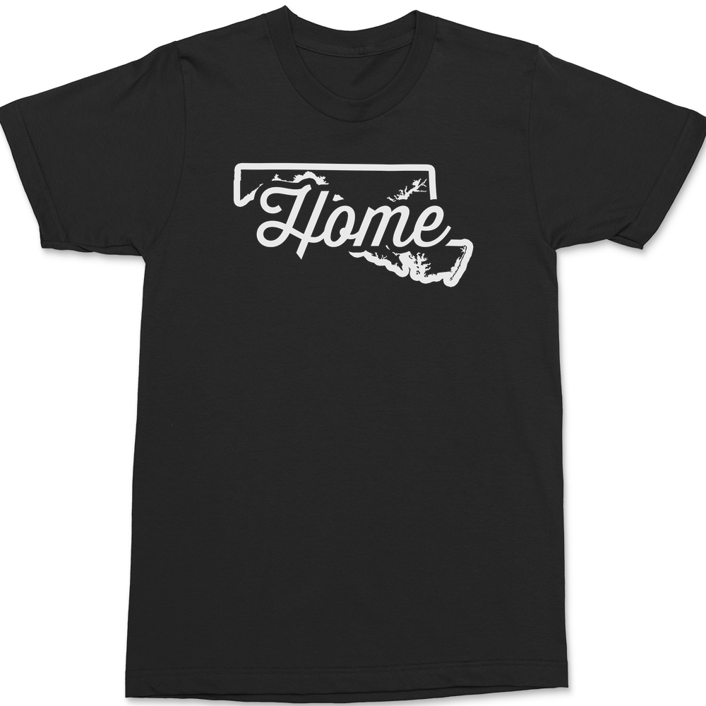 Maryland Home T-Shirt BLACK
