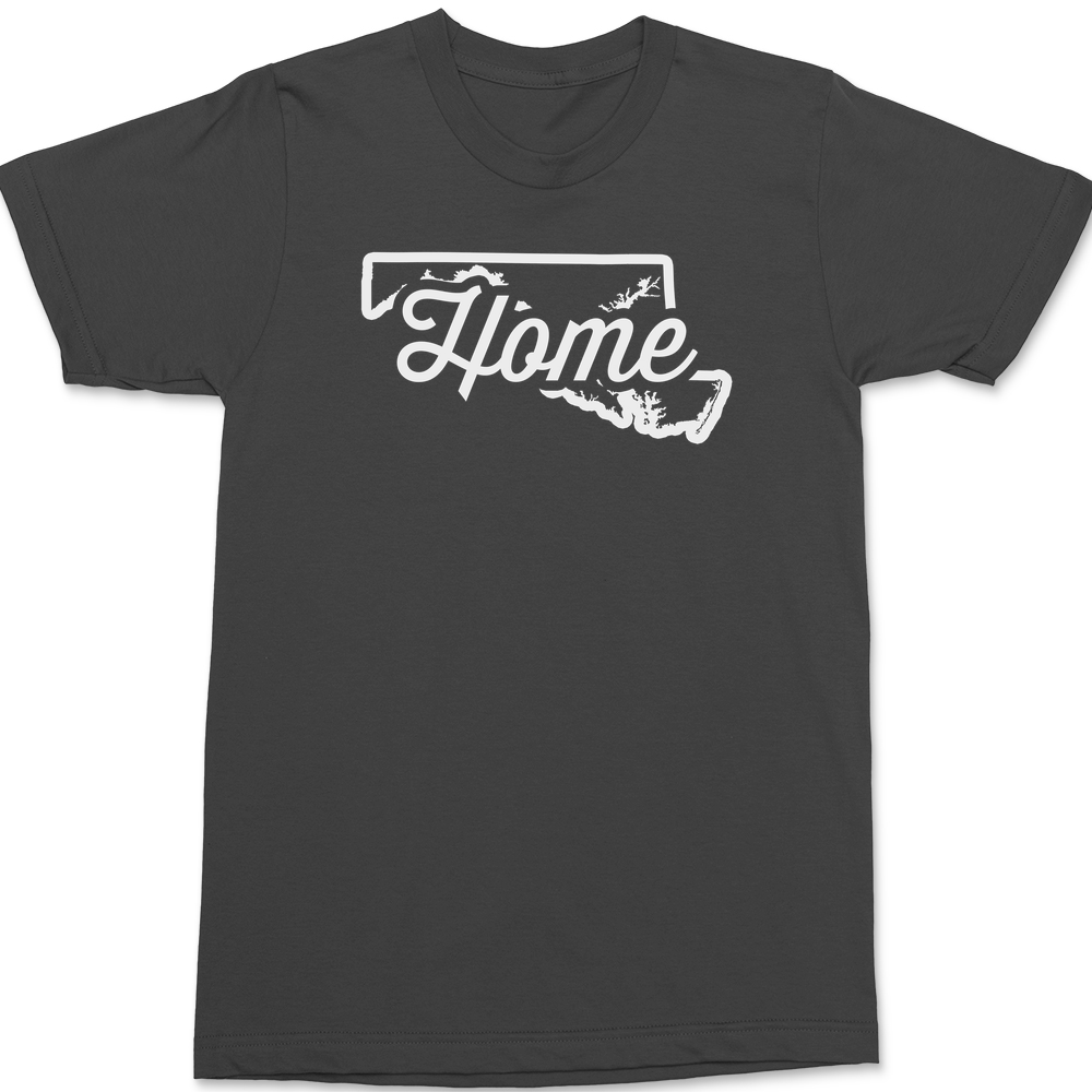 Maryland Home T-Shirt CHARCOAL
