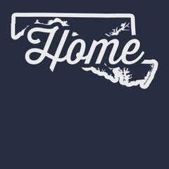 Maryland Home T-Shirt NAVY