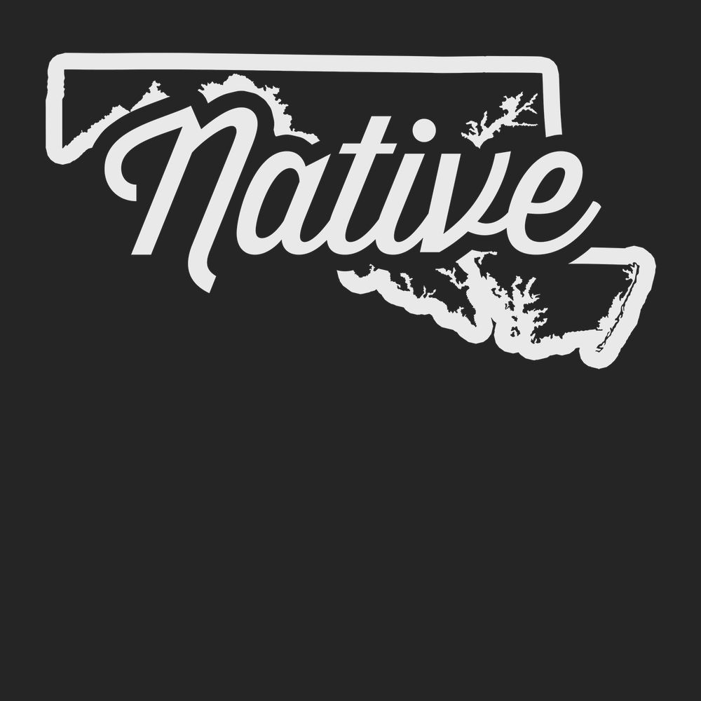 Maryland Native T-Shirt BLACK