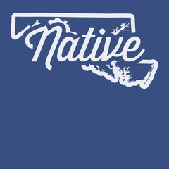 Maryland Native T-Shirt BLUE