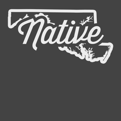 Maryland Native T-Shirt CHARCOAL