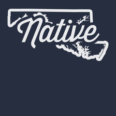 Maryland Native T-Shirt NAVY