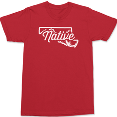 Maryland Native T-Shirt RED