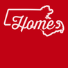 Massachusetts Home T-Shirt RED