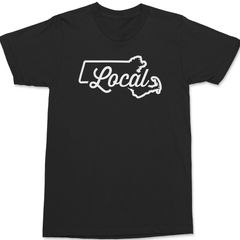 Massachusetts Local T-Shirt BLACK