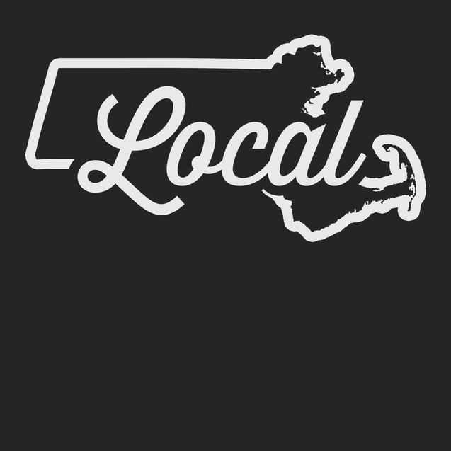 Massachusetts Local T-Shirt BLACK