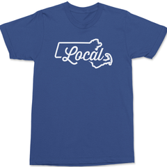 Massachusetts Local T-Shirt BLUE