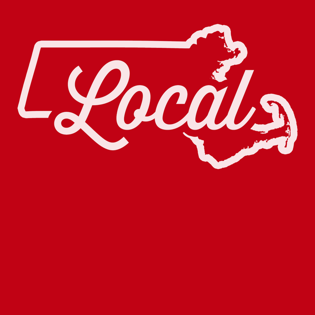 Massachusetts Local T-Shirt RED