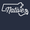 Massachusetts Native T-Shirt NAVY