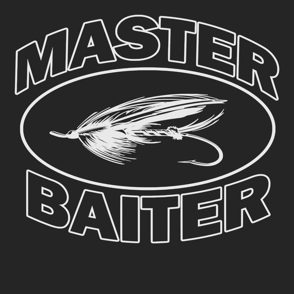 Master Baiter FIshing T-Shirt BLACK