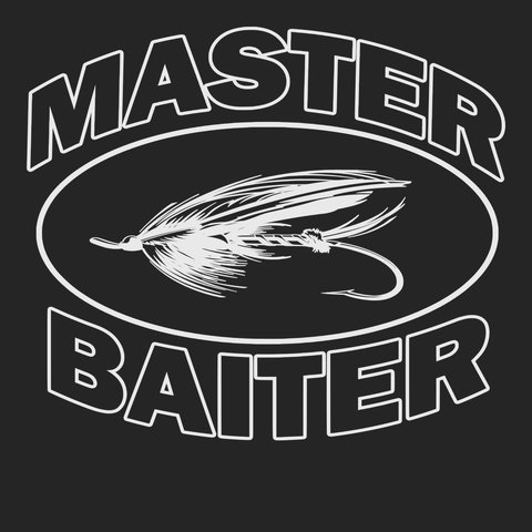 Master Baiter FIshing T-Shirt BLACK