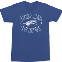 Master Baiter FIshing T-Shirt BLUE