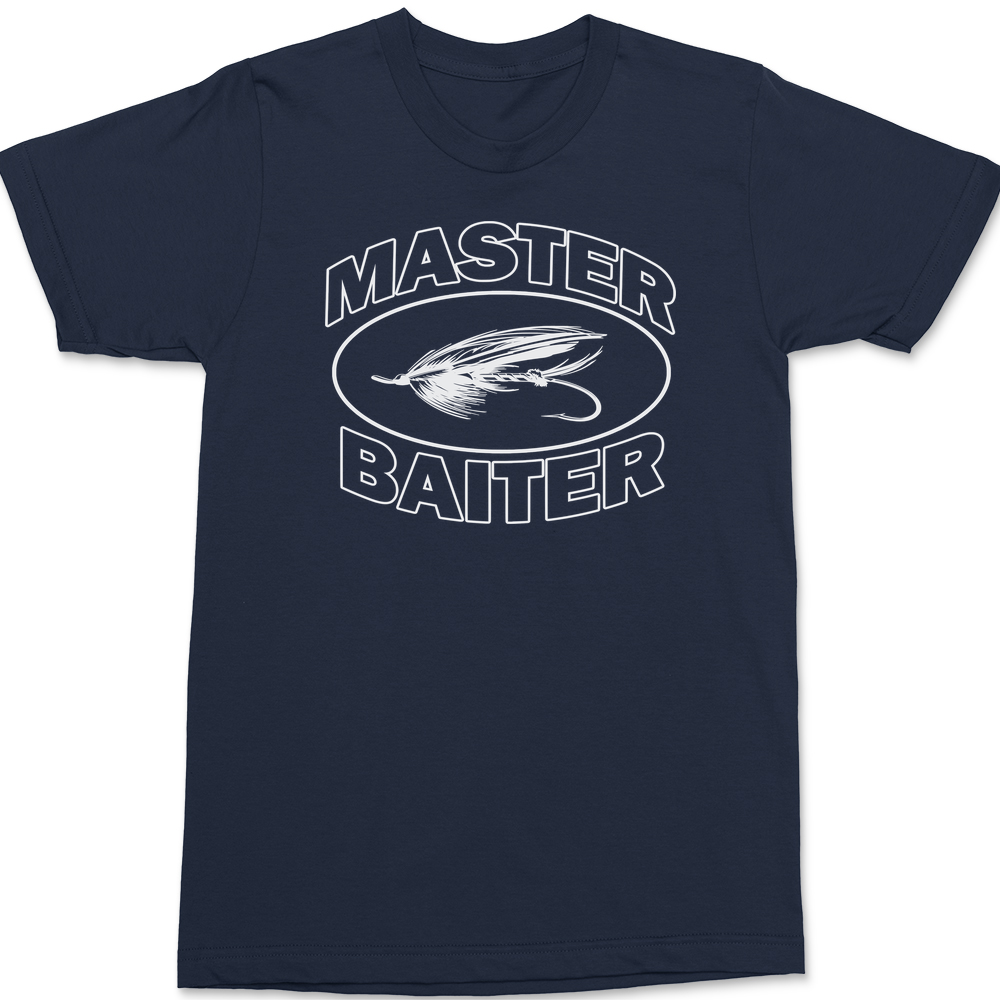 Master Baiter FIshing T-Shirt NAVY