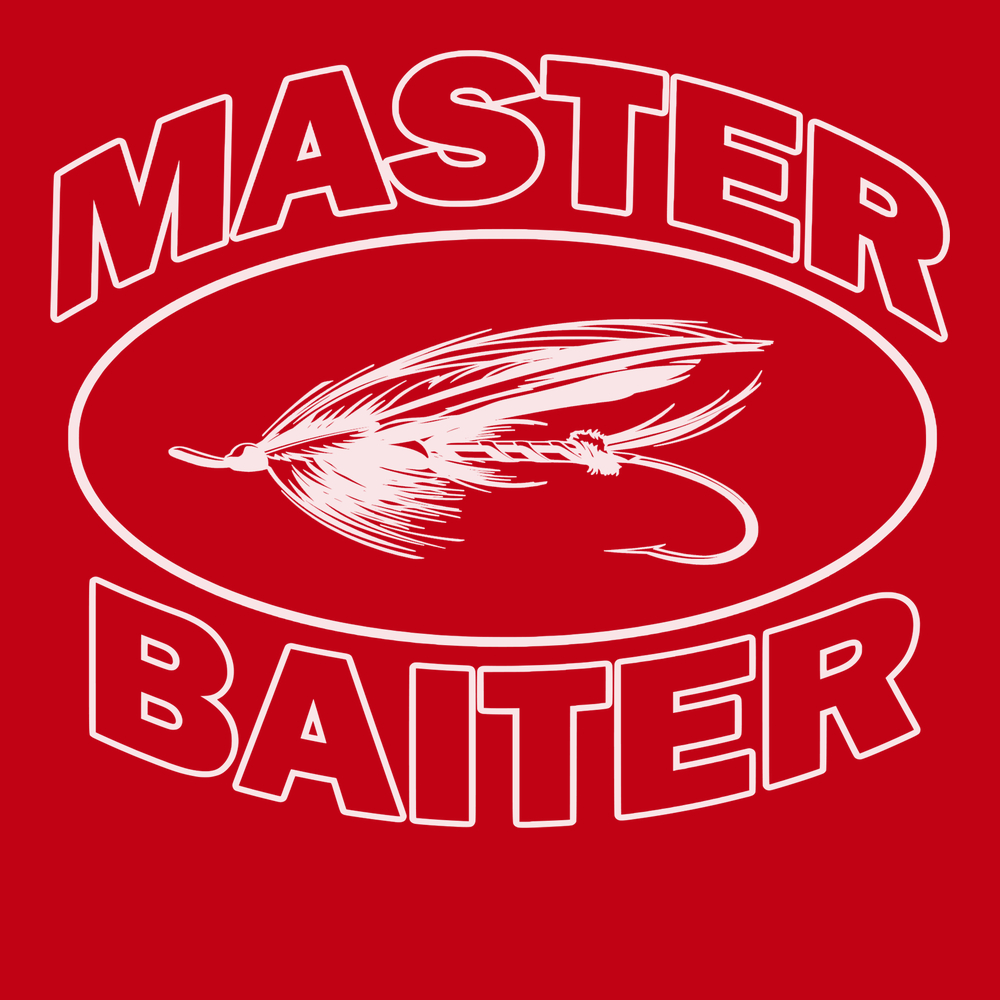 Master Baiter FIshing T-Shirt RED