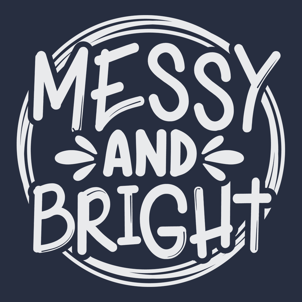 Messy and Bright T-Shirt Navy