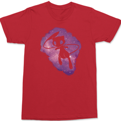 Mew In Space T-Shirt RED