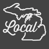 Michigan Local T-Shirt CHARCOAL