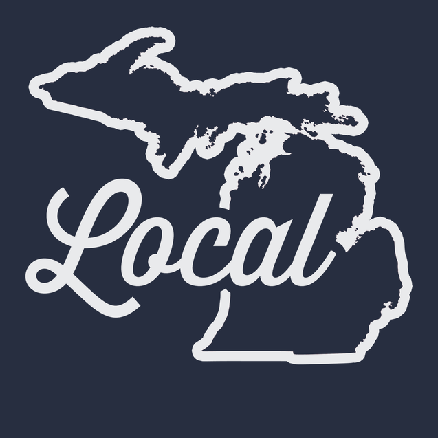 Michigan Local T-Shirt NAVY