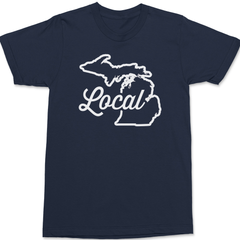 Michigan Local T-Shirt NAVY