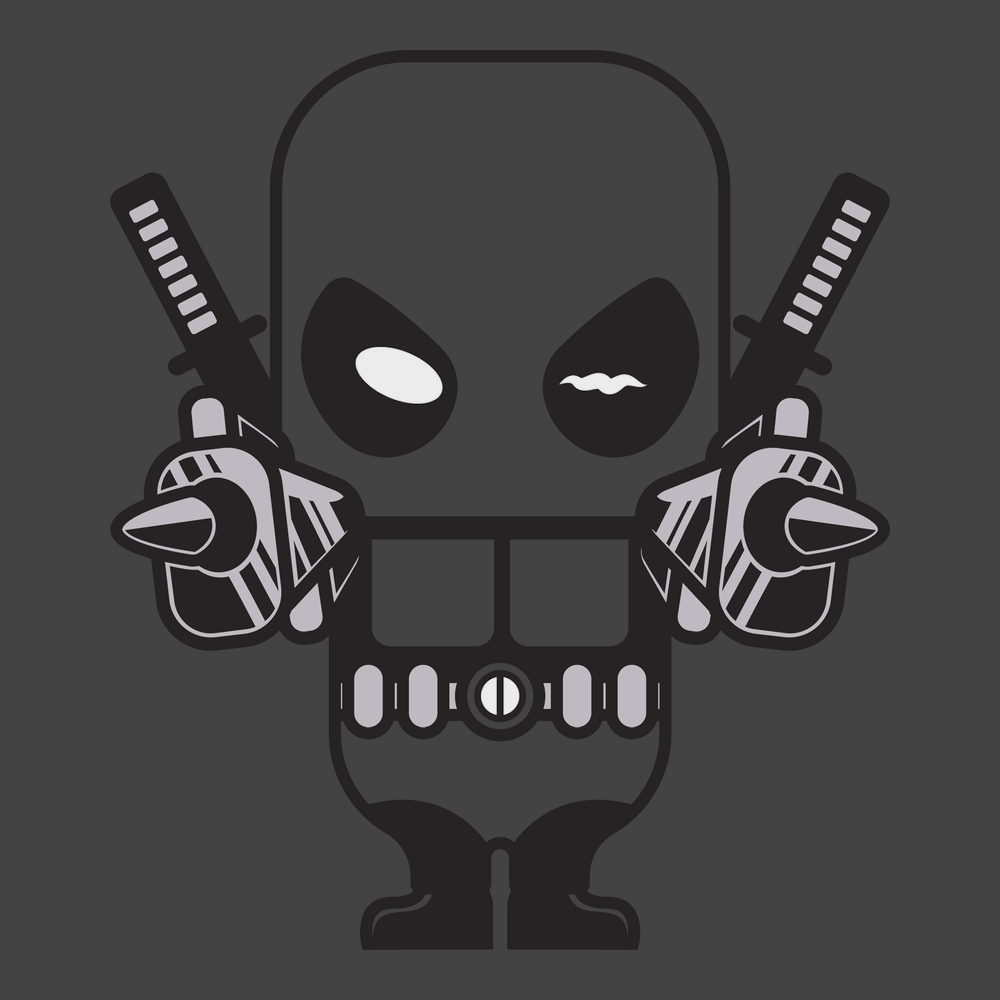 Mini Death Pool T-Shirt CHARCOAL