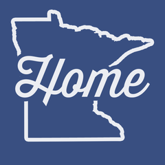 Minnesota Home T-Shirt BLUE