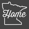 Minnesota Home T-Shirt CHARCOAL