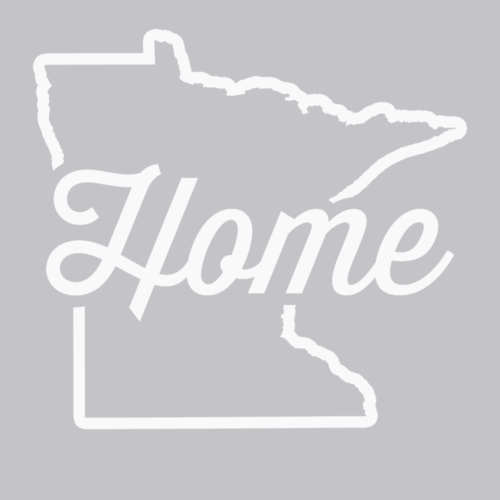 Minnesota Home T-Shirt SILVER